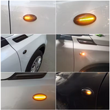 Φλας Led Dynamic για SUZUKI/OPEL/FIAT-2 Τμχ CRYSTAL