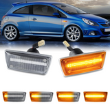 Φλας Led Dynamic για 0PEL-CHEVROLET- 2 Τμχ CRYSTAL