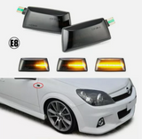 Φλας Led Dynamic για 0PEL-CHEVROLET- 2 Τμχ SMOKED