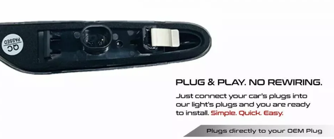 Φλας Led Dynamic για BMW- 2 Τμχ SMOKED