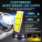 MAXGTRS L1B LED Λάμπες προβολέα Ομίχλης – 6000K Λευκό Φως | 4800lm