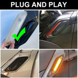 Φλας Led Dynamic για MINI COUNTRYMAN / PACEMAN- 2 Τμχ SMOKED