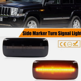 Φλας Led Dynamic για JEEP / CHRYSLER / DODGE- 2 Τμχ SMOKED