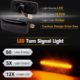 Φλας Led Dynamic για JEEP / CHRYSLER / DODGE- 2 Τμχ SMOKED