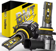 LED Λάμπες H10 Canbus – 12000lm / 6500K – Ιδανικές για Φώτα Ομίχλης