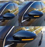Φλας Led Dynamic για VW SCIROCCO/PASSAT/BEETLE/EOS/JETTA/CC- 2 Τμχ SMOKED
