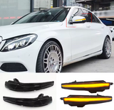 Φλας Led Dynamic για MERCEDES W205/W222/GLC/W213- 2 Τμχ SMOKED