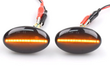 Φλας Led Dynamic για MERCEDES W168/W415/W639/W447/SMART W450&W452- 2 Τμχ SMOKED