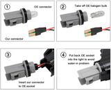 Φλας Led Dynamic για MERCEDES W168/W415/W639/W447/SMART W450&W452- 2 Τμχ SMOKED
