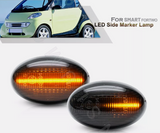 Φλας Led Dynamic για MERCEDES W168/W415/W639/W447/SMART W450&W452- 2 Τμχ SMOKED
