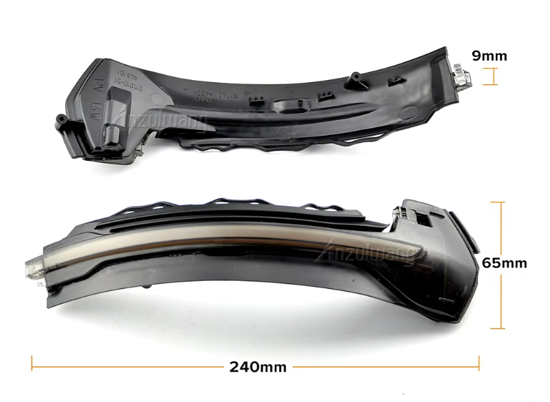 Φλας Led Dynamic για AUDI A3 8V- 2 Τμχ SMOKED