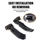 Φλας Led Dynamic για FORD FOCUS MK4 - 2 Τμχ SMOKED