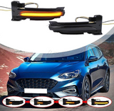 Φλας Led Dynamic για FORD FOCUS MK4 - 2 Τμχ SMOKED