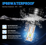 Dualvision K5C H4 FULL CANBUS LED Λάμπες– 180W/60000LM/6000K