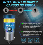 Λάμπες MAXTRS led T10 BAX9S / H6W CANBUS– 10W /400Lm/ΛΕΥΚΟ 6000K-2τμχ