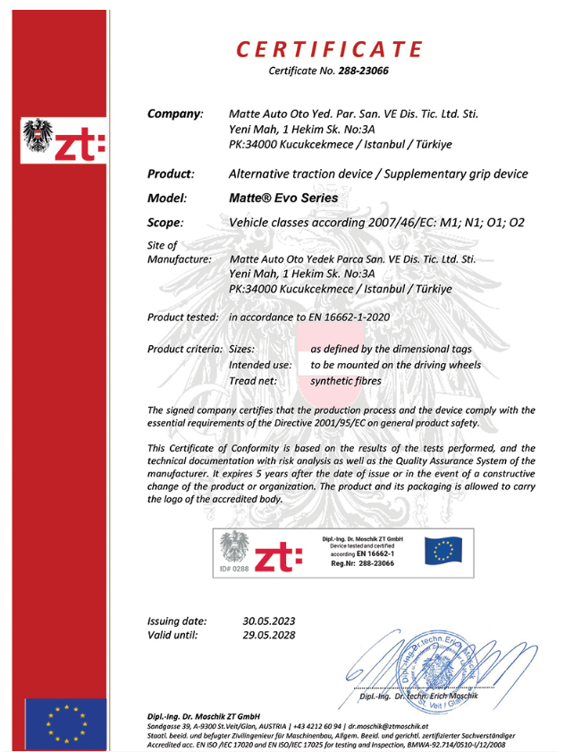 Χιονοκουβέρτες MATTE μεγεθος XLarge – Ανθεκτικές, Πιστοποιημένες & Εύκολη Τοποθέτηση