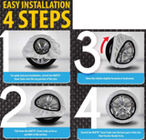 Υφασμάτινες Αλυσίδες Χιονιού MULTI GRIP Μεγεθος TG79 – Πιστοποιημένες -Κατάλληλες για 4x4 και χαμηλωμένα οχήματα