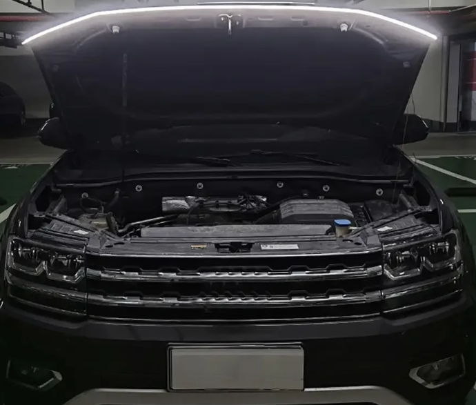 Δυναμική LED Λωρίδα Φωτισμού DRL Αυτοκινήτου 180cm –Φωτα Ημέρας με Εφέ Σάρωσης-ΜΠΛΕ ΠΑΓΟΥ 8000Κ