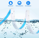 Flexible LED DRL -Φωτα ημέρας με Δυναμικό Φλας – Λευκό/Κίτρινο – 12V