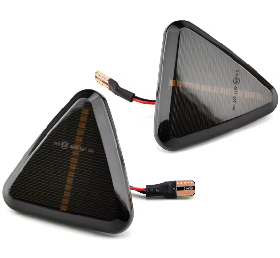 Φλας Led Dynamic για MITSUBISHI COLT- 2 Τμχ SMOKED