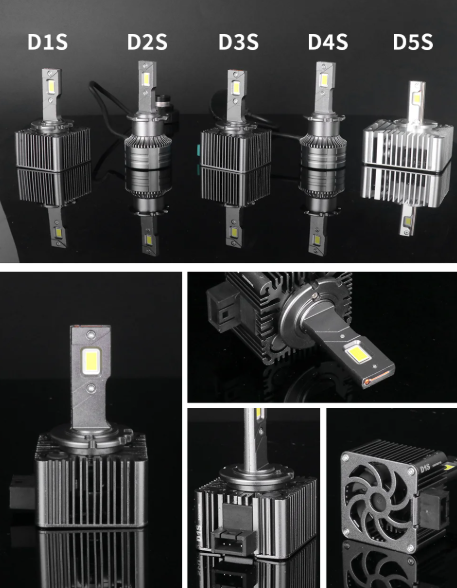 LED Conversion Kit D4S - 70W - 24000LM CANBUS – Αντικατάσταση HID Xenon D4S - 6000K