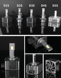 LED Conversion Kit D4S - 70W - 24000LM CANBUS – Αντικατάσταση HID Xenon D4S - 6000K