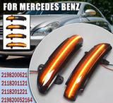 Φλας Led Dynamic για MERCEDES W168/W415/W639/W447/SMART W450&W452- 2 Τμχ SMOKED