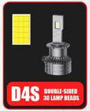LED Conversion Kit D4S - 70W - 24000LM CANBUS – Αντικατάσταση HID Xenon D4S - 6000K