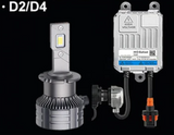 LED Conversion Kit D4S - 70W - 24000LM CANBUS – Αντικατάσταση HID Xenon D4S - 6000K