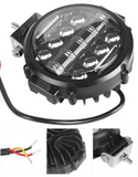 LED Work Lights Προβολείς 7’’ / 2x 150W – 30000LM Spot Beam για Αυτοκίνητο, Μηχανήματα & Σκάφη-2τμχ