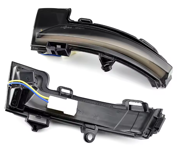 Φλας Led Dynamic για SKODA OCTAVIA 5E / VW T-ROC / VW T-CROSS  - 2 Τμχ SMOKED