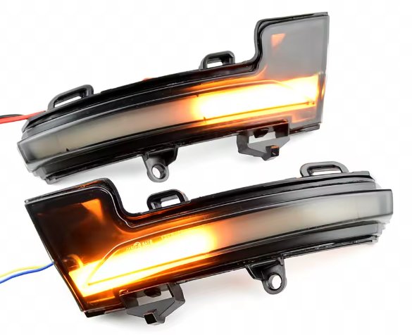 Φλας Led Dynamic για SKODA OCTAVIA 5E / VW T-ROC / VW T-CROSS  - 2 Τμχ SMOKED