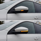 Φλας Led Dynamic για SKODA OCTAVIA 5E / VW T-ROC / VW T-CROSS  - 2 Τμχ SMOKED