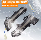 Φλας Led Dynamic για SKODA OCTAVIA 5E / VW T-ROC / VW T-CROSS  - 2 Τμχ SMOKED