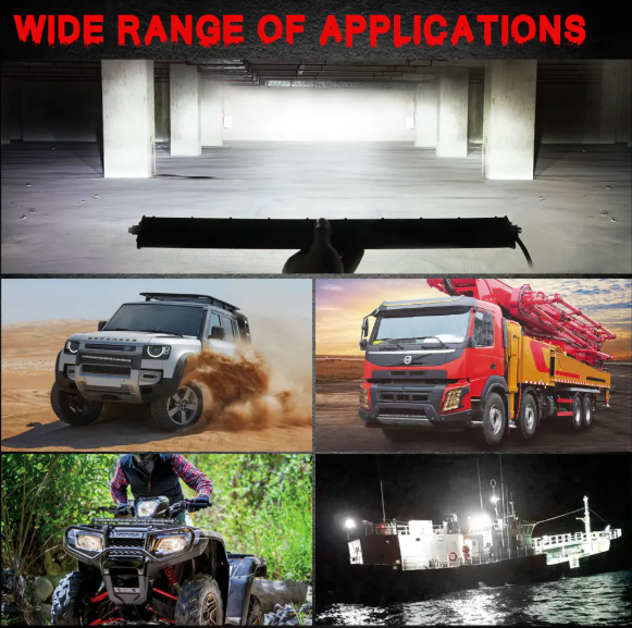 LED Light Bar Προβολέας 4x4 & Off-Road – 180W 6000K, IP68