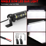 LED Light Bar Προβολέας 4x4 & Off-Road – 180W 6000K, IP68