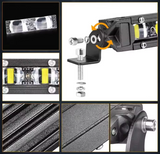 Προβολέας 8D- 18εκ 3500K/18W για αυτοκίνητα/off road/φορτηγά 1τμχ