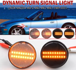 Φλας Led Dynamic για MAZDA MX5 - 2 Τμχ SMOKED