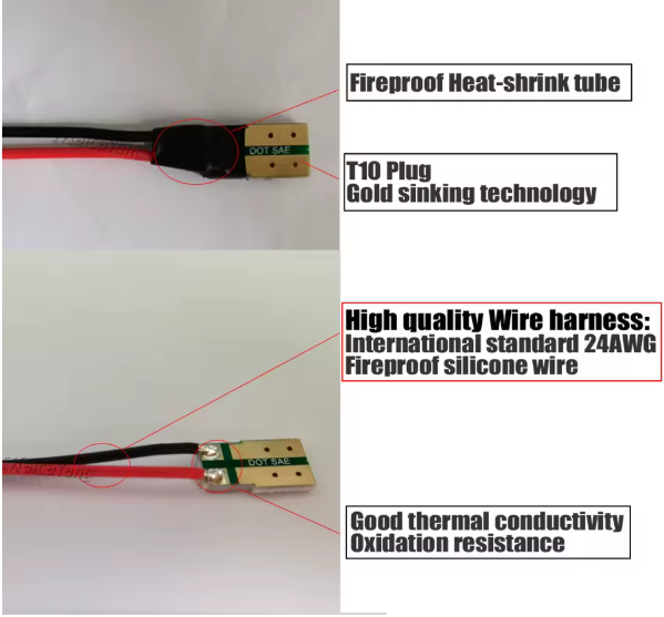 Φλας Led Dynamic για VW-FORD-SEAT-SKODA- 2 Τμχ CRYSTAL