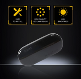 Φλας Led Dynamic για VW-FORD-SEAT-SKODA- 2 Τμχ SMOKED