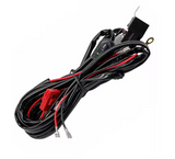 Wiring Harness Kit 2 Output με Relay & Διακόπτη – Πλεξούδα Καλωδίωσης 12V–24V για LED Φώτα-Προβολείς