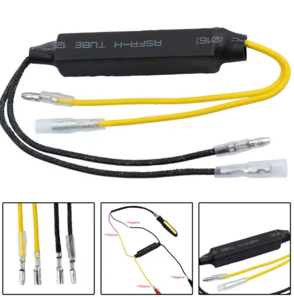 LED Resistor Adapter 21W/26Ω – Αντιστάσεις για LED Φλας κατά του Fast Flash (Σετ 2τμχ)