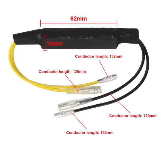 LED Resistor Adapter 21W/26Ω – Αντιστάσεις για LED Φλας κατά του Fast Flash (Σετ 2τμχ)