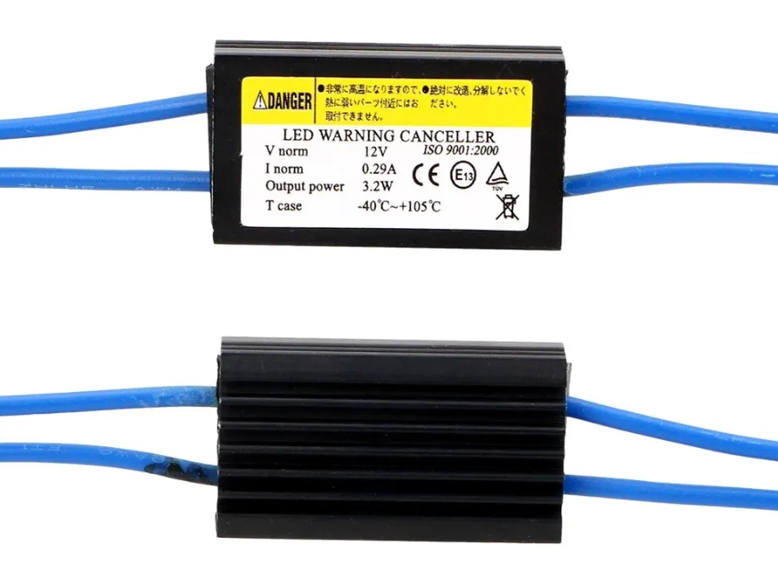 CANBUS LED Decoder T10 - 12V – Αφαίρεση Σφαλμάτων & Σταθερή Λειτουργία LED (2PCS)