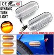 Φλας Led Dynamic για VW-FORD-SEAT-SKODA- 2 Τμχ CRYSTAL