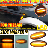 Φλας Led Dynamic για NISSAN- 2 Τμχ CRYSTAL