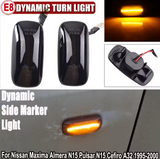 Φλας Led Dynamic για NISSAN- 2 Τμχ SMOKED