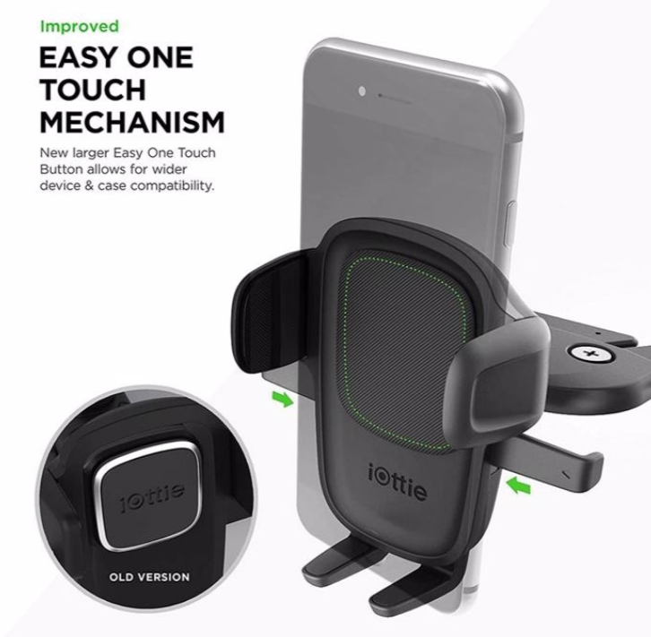 Βάση κινητού iOttie Easy One Touch 5 – CD Slot, Universal, Μαύρη