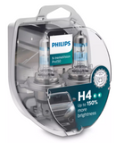 Λάμπες Αλογόνου Philips H4 X-tremeVision Pro150 12V 60/55W – Έως 150% Περισσότερο Φως & Μέγιστη Ορατότητα