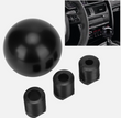 Λεβιές Ταχυτήτων σφαιρικος(ball shape) – Αλουμίνιο | Universal - ΜΑΥΡΟ